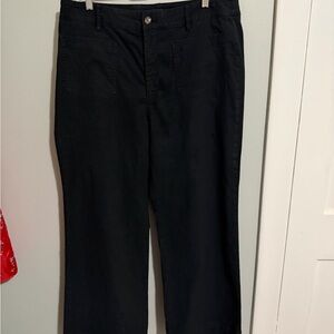 J. Crew Lizzie Black Pants